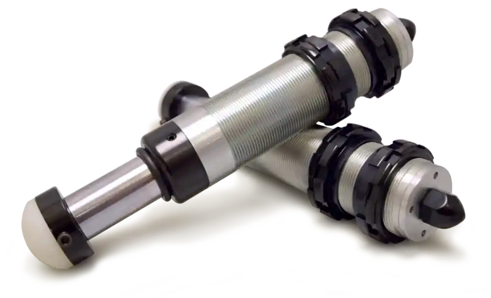 Hassle-Free Returns DV8 Offroad 07-18 Jeep Wrangler JK 2.0 Hydraulic 2.5in Stroke Bump Stop (Pair)