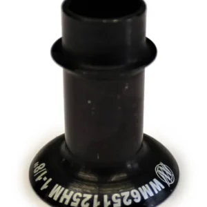 No Minimum Order Wehrs Machine High Misalignment Rod End Bushing - 5/8 to 1/2 in Bore - 1.125 in Long - Black Oxide