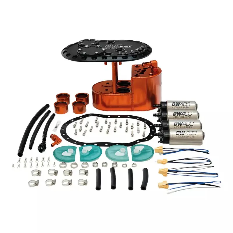 Deatschwerks 2.0L Staged Fuel Cell Su Rge Tank With 4 Dw400 Fu 6-401-20Fst Exclusive Offer
