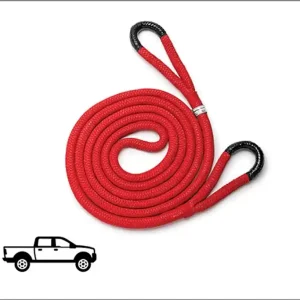 While Supplies Last WeatherTech 7/8in kinetic recovery rope red/black