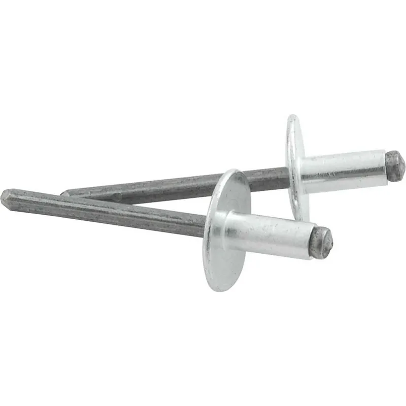 Allstar Performance 5/8 in Head Rivet - 3/16 in Mandrel - 1/8-1/4 in Grip Range - Steel - Set of 250 Affordable