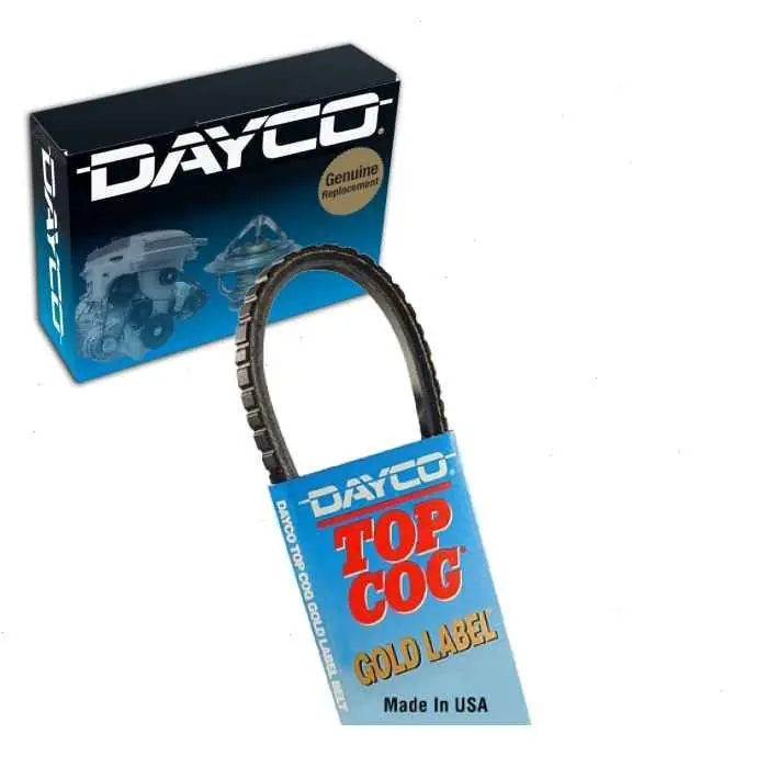 Limited Edition 1978-1979 Dodge Challenger 2.6L L4 Dayco Accessory Drive Belt AC Idler - Serpentine - Belts Cooling