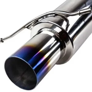 Turbo XS 02-07 WRX-STi Rear Muffler Assembly w/ Titanium Tip - WS02-RMA-TI One Day Deal