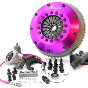 XClutch 93-95 Toyota Supra Twin Turbo 3.0L 8in Twin Sprung Ceramic Clutch Kit (XKTY20531-2B) Special Offer