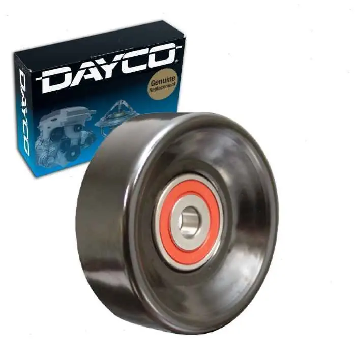 Weekend Sale 1985-1993 Cadillac DeVille 4.1L V8 Dayco Drive Belt Idler Pulley - Engine Bearing Tension - Belts