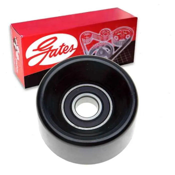 Luxury 2006-2007 Jaguar S-Type 4.2L V8 Gates DriveAlign Drive Belt Idler Pulley - Engine Bearing Tension -