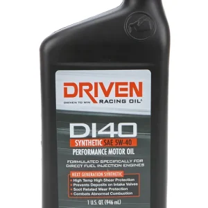 Driven Racing Oil Di40 5W40 Synthetic Oil 1 Quart 18406 Markdown
