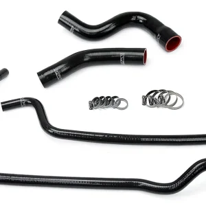 Premium HPS Black Reinforced Silicone Radiator + Heater Hose Kit Coolant for Jeep 0 (57-1449-BLK)