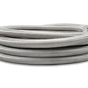Warranty Included Vibrant Performance 5Ft Roll Of Stainless Braided Hose -6An 18436