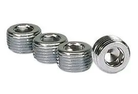 Seasonal Sale Moroso 3/8In. Npt Chrome Pipe Plug 4 Per Package 39152