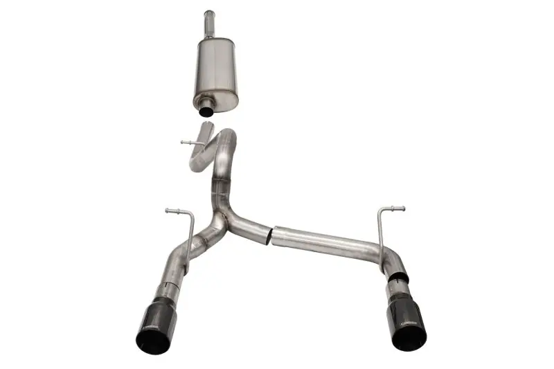 Corsa 2018-2025 Jeep Wrangler JLU 3.6L 2.75in Sport Cat-Back Exhaust w Special Discount