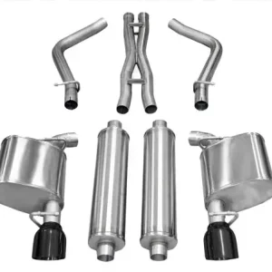 While Supplies Last Corsa 2011-2014 Chrysler 300 R/T 5.7L V8 Black Xtreme Cat-Back Exhaust