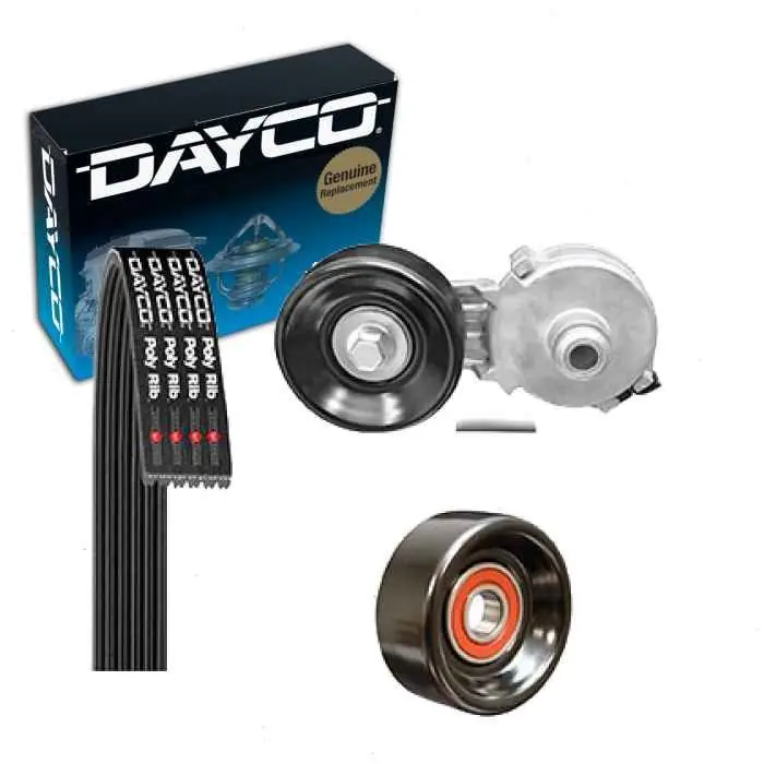 Warranty Included 1992-1995 Chevrolet C1500 Suburban 5.7L V8 Dayco Serpentine Belt Drive Component Kit Main Drive -