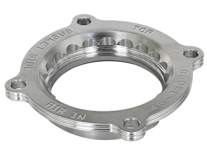 aFe Silver Bullet Throttle Body Spacer 2018+ Jeep Wrangler (JL) V6 3.6 Place Order