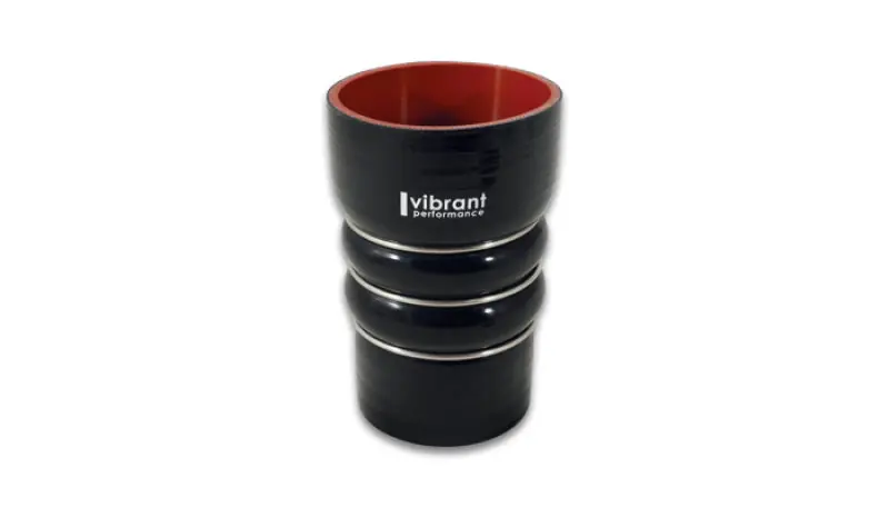 Vibrant Silicone Coupling 4 Ply Aramid CAC Hose 3in x 2.5in Inlet/Outl Exclusive