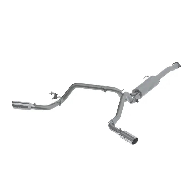 MBRP 3" Cat Back, Dual Split Side, T409, Toyota Tacoma 3.5L 2016 - 2023 Luxury