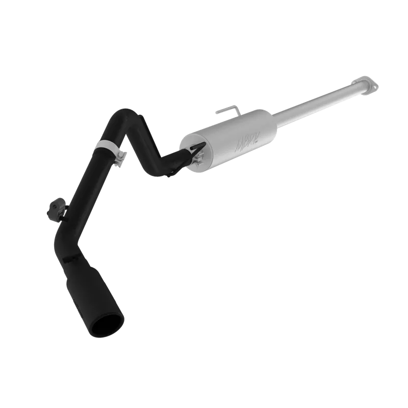 Big Sale MBRP 2.5" Cat Back, Single Exit, Black Coated, Toyota Toyota Tacoma 4.0L, EC/CC 2005 - 2015