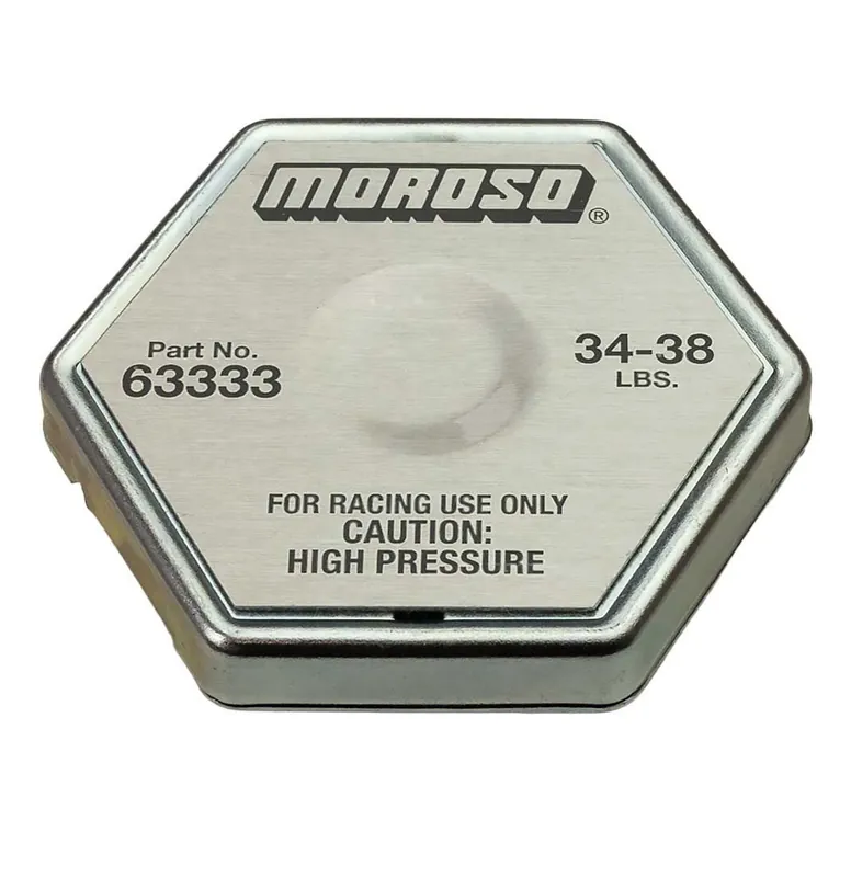 Crafted MOROSO Radiator Cap 34-38 PSI 63333