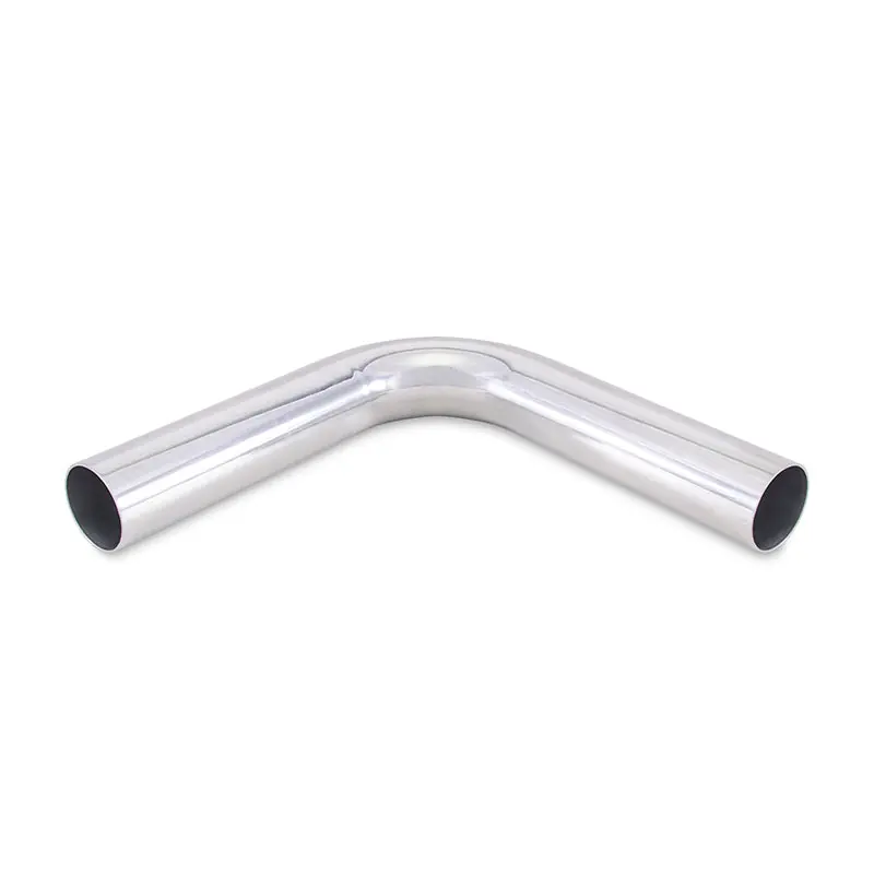 Hassle-Free Returns Mishimoto Universal Aluminum Intercooler Tubing 3in. OD - 90 Degree Bend