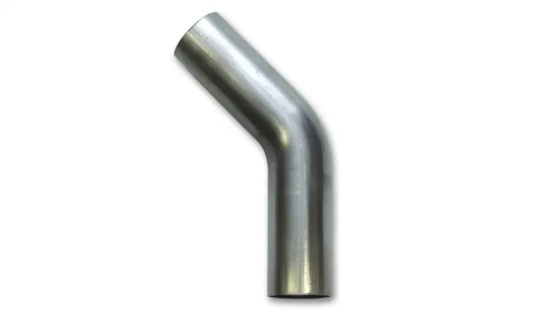 Place Order Vibrant 2in O.D. T304 SS 45 deg Mandrel Bend 6in x 6in leg lengths (2in Centerline Radius)