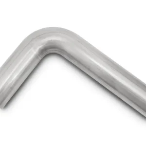 While Supplies Last Vibrant 2.5" O.D. 304 Stainless Steel 90° Mandrel Bend – 4" x 12" Legs, 3.5" CLR (13040)
