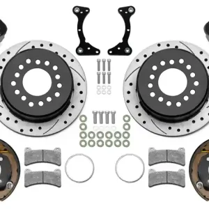 WILWOOD Brake Kit Rear Black FDP Drilled 11in GM G Body 140-17120-D Shop Now