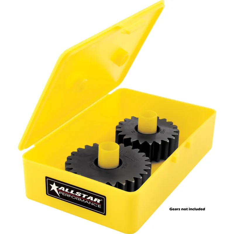 Allstar Performance Yellow Quick Change Gear Tote - 6 Spline Midget Gears Grab Now