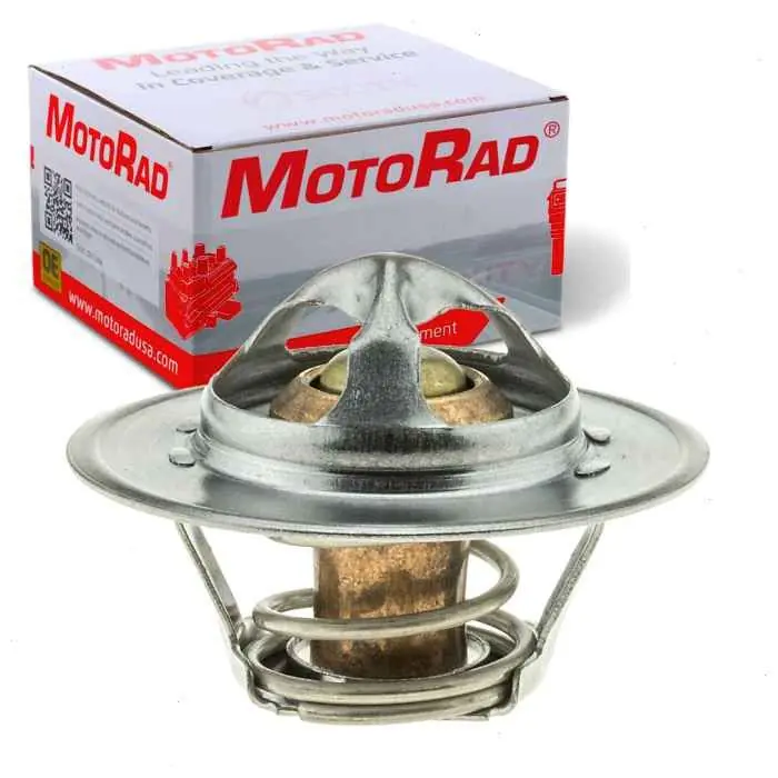 1933-1936 Willys Model 77 MotoRad Engine Coolant Thermostat - Cooling Housing - Belts Get Yours
