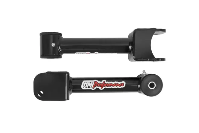 Final Sale UMI Performance 1978-1988 GM G-Body Rear Upper Control Arms, Tubular, Non-Adjustable- 3016-B