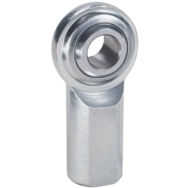 Save Now QA1 C Series 2-Pc Rod End - Female/Left Hand - 14mm Bore x M14x2.0 - Carbon Steel