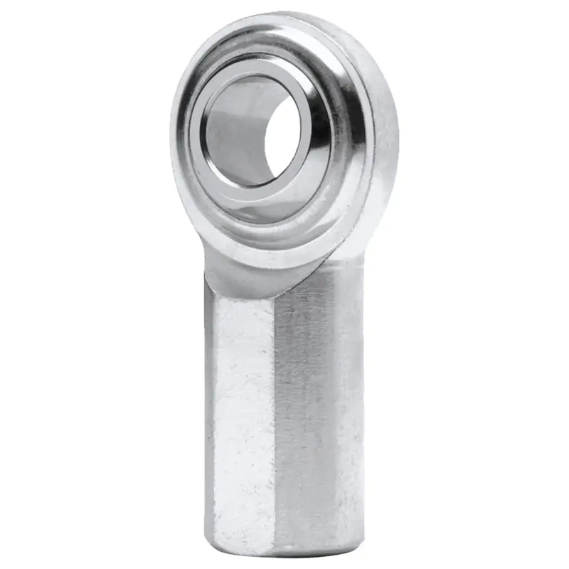 Grab Now QA1 G Series 2-Pc Rod End - Female/Left Hand - .3125in Bore x 5/16-24 - Stainless Steel w/PTFE