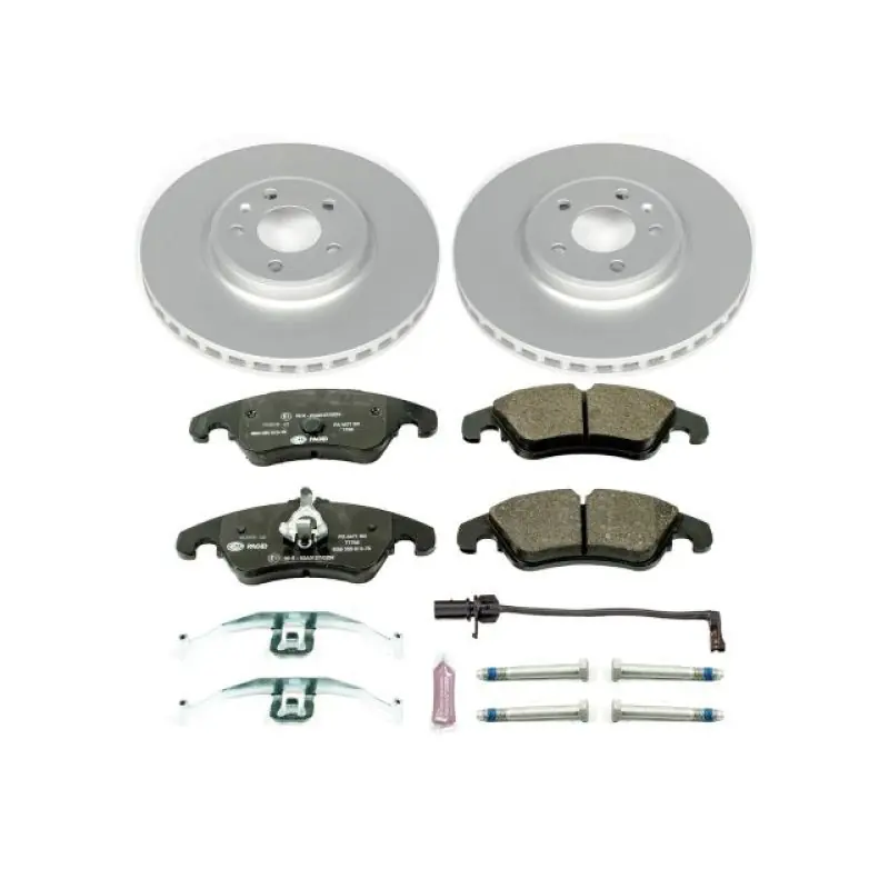 Power Stop 09-11 Audi A4 Front Euro-Stop Brake Kit Must Have