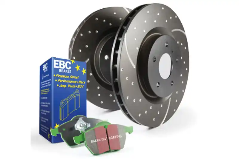EBC S10 Kits Greenstuff Pads and GD Rotors Save Now