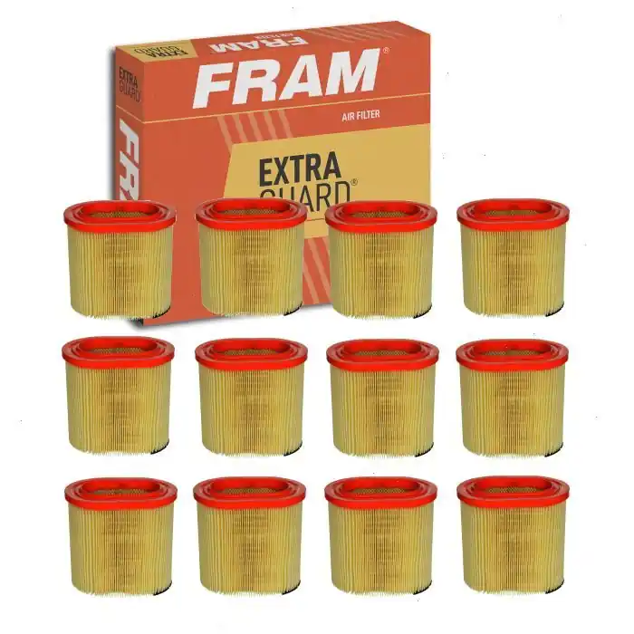 12 pc FRAM Extra Guard CA12183 Air Filters for 200127 AF5244 LX 5243 PA8220 WA10697 Intake Inlet Manifold Fuel Delivery Filters Hot Picks