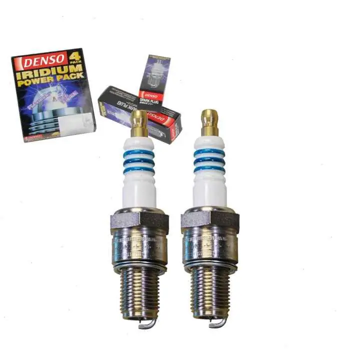 2 pc DENSO Iridium Power 5317 (IW27) Spark Plugs for IW27 Ignition Wire Secondary Viral