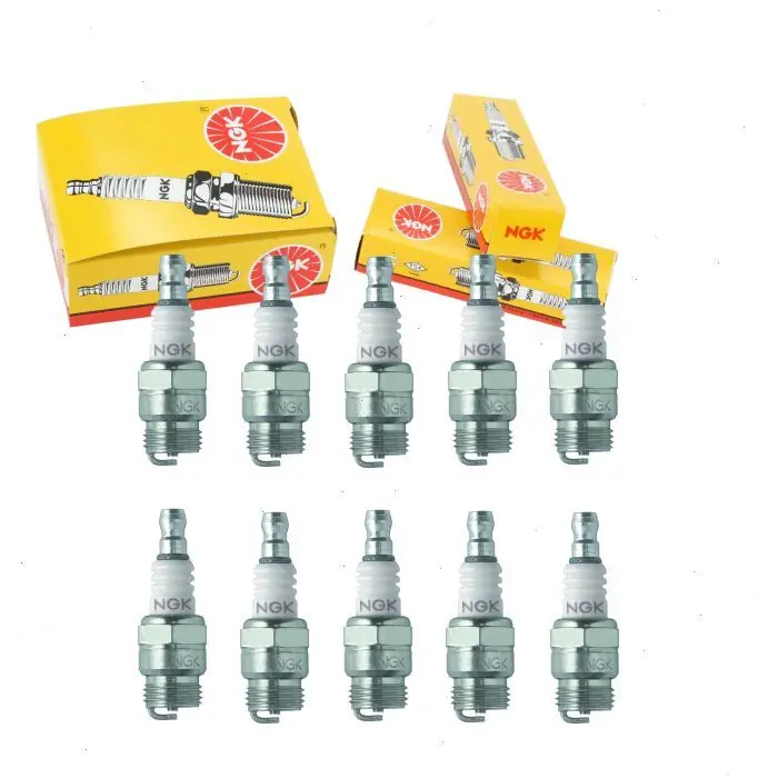 10 pc NGK Standard 6720 (BM6F BLYB) Spark Plugs for 2956 2956DP 5847 5847S 6029 6039 7540 77-304 Worldwide Shipping