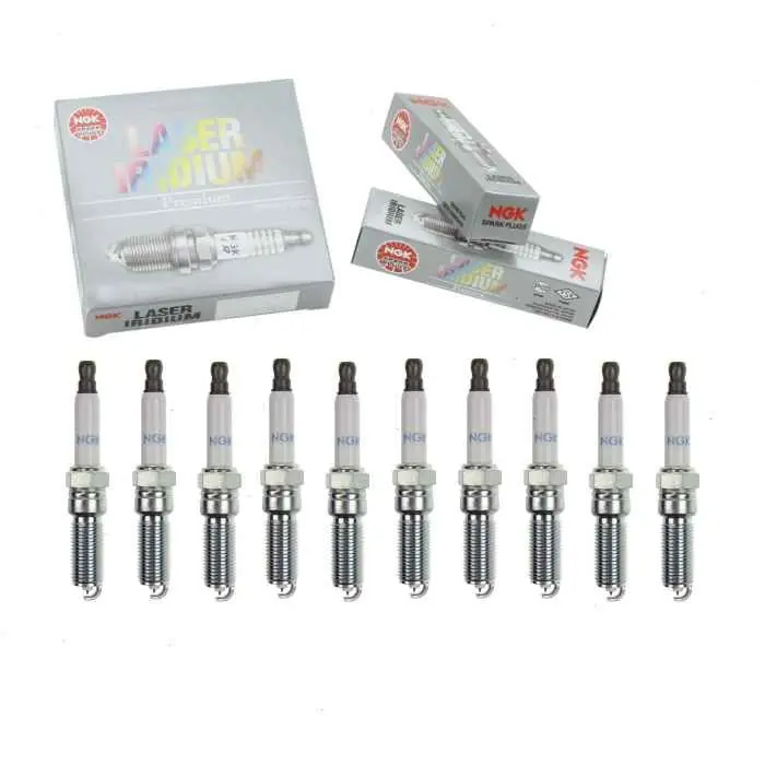 10 pc NGK Laser Iridium 91970 (ILNAR8B7G) Spark Plugs for 12683541 55490097 Ignition Wire Secondary Markdown