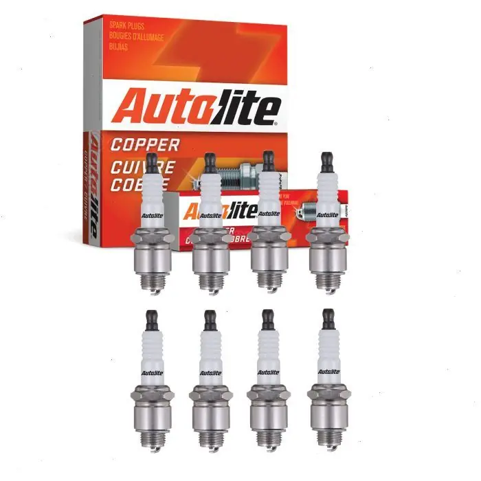 1934 Pontiac Model 603 8 pc Autolite Copper Core Spark Plugs - Ignition Wire Secondary Holiday Sale
