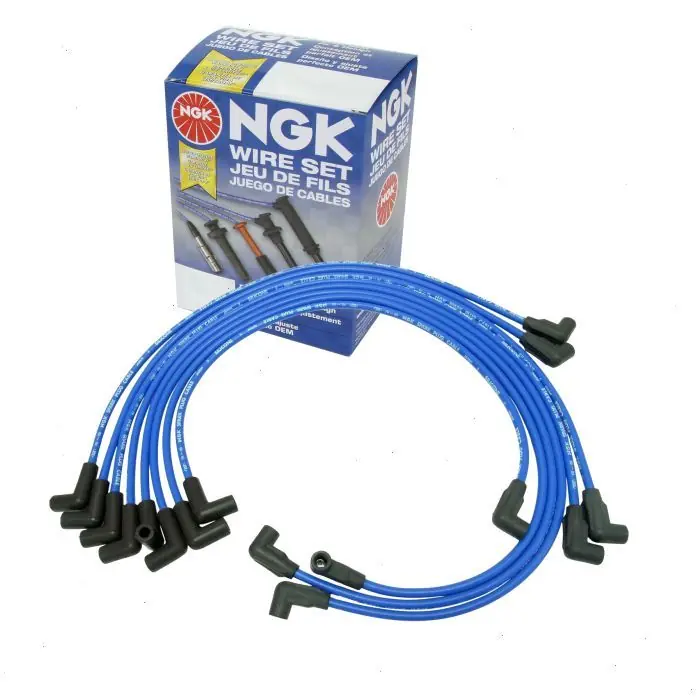 Worldwide Shipping 1992-1993 Chevrolet K2500 Suburban 5.7L V8 NGK Spark Plug Wire Set - Ignition Plugs Coils