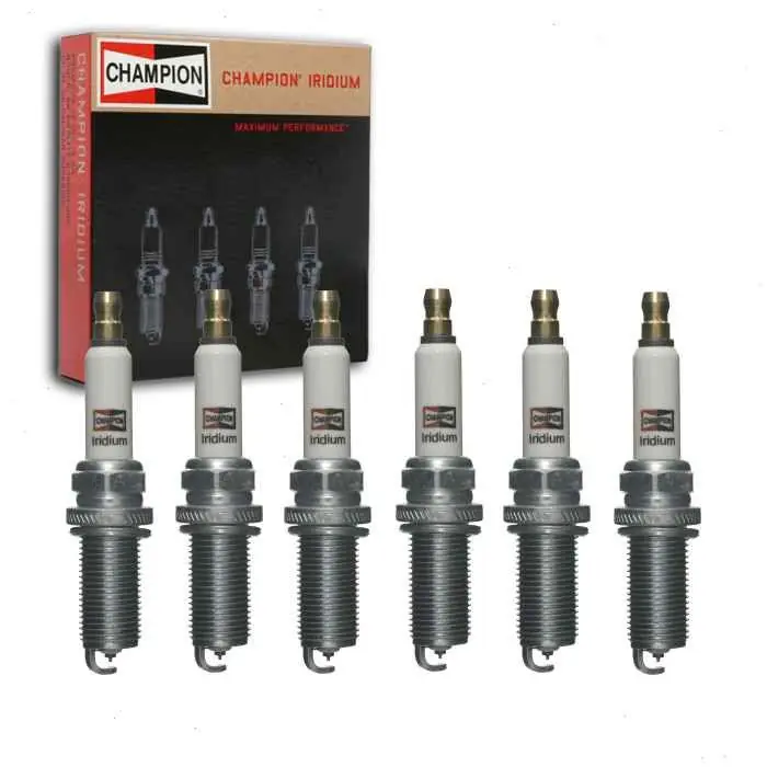 Money Back Guarantee 2008-2012 Land Rover LR2 3.2L L6 6 pc Champion Iridium Spark Plugs - Ignition Secondary