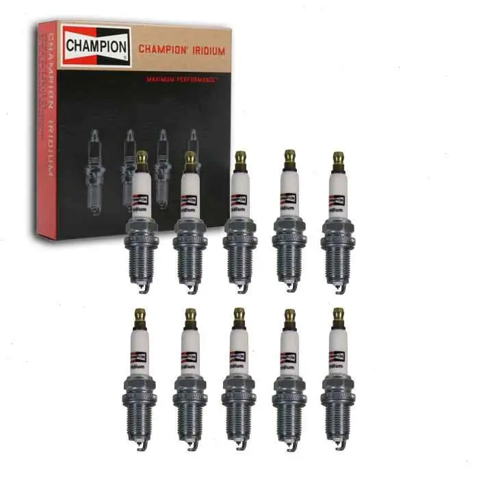 10 pc Champion Iridium 9014 (RC8ZWYPB) Spark Plugs for RC8ZWYPB Ignition Wire Secondary Worldwide Shipping
