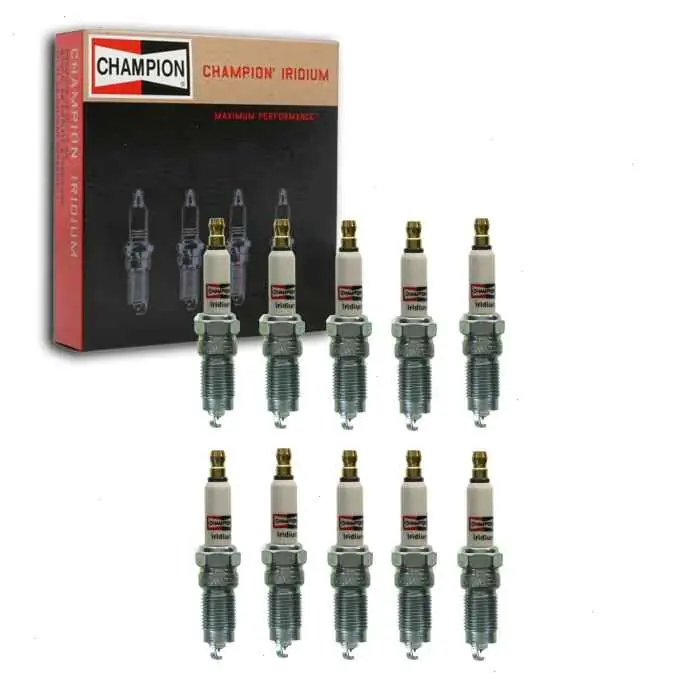 10 pc Champion Iridium 9200 (RS10ZWYPB5) Spark Plugs for RS10ZWYPB5 Ignition Wire Secondary Weekend Sale
