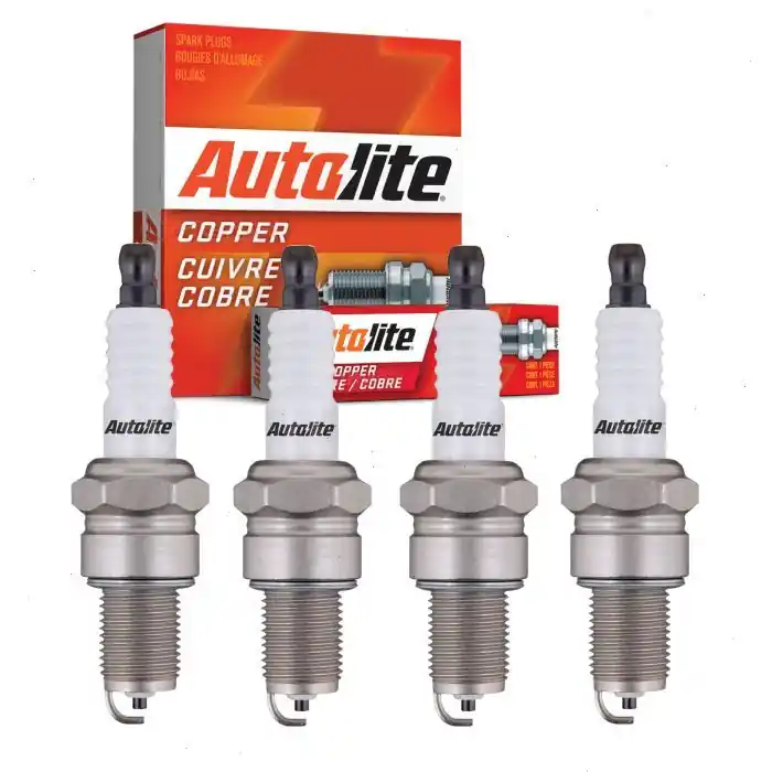 Trending 1963-1974 Morris Minor 1.0L 1.3L L4 4 pc Autolite Copper Core Spark Plugs - Ignition Wire Secondary