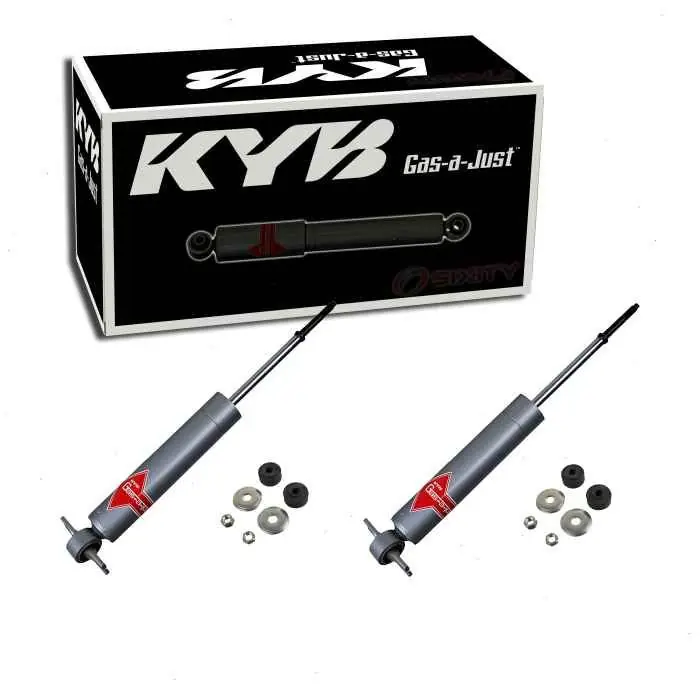 Grab Now 1996-2002 GMC Savana 1500 2 pc KYB Gas-a-Just Shock Absorbers Front - Spring Strut Steering -