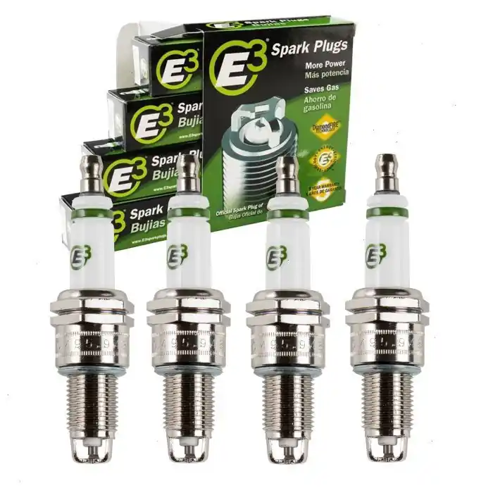 1988-1990 Audi 80 2.0L L4 4 pc E3 Spark Plugs - Ignition Wire Secondary Buy Today