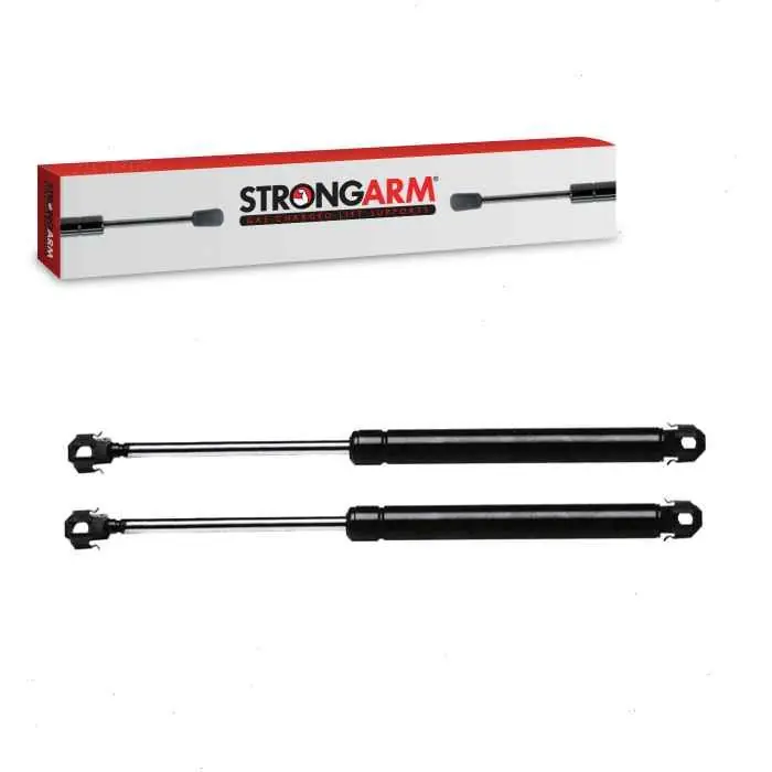 1982-1989 Buick Skyhawk 2 pc 15.33 Inch Strong Arm Hood Lift Supports - Body Secure Checkout
